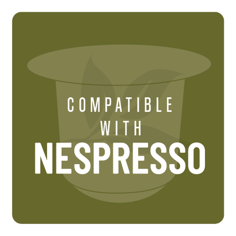 Tea pods compatible with Nespresso OriginalLine