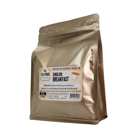 English Breakfast tea pods