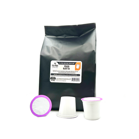 Peach black tea pods K-Cup compatible