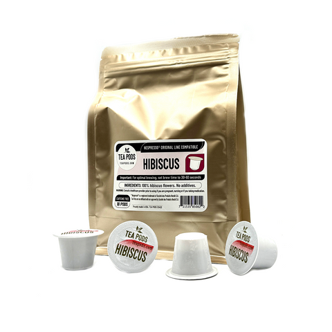 Hibiscus capsules Nespresso compatible