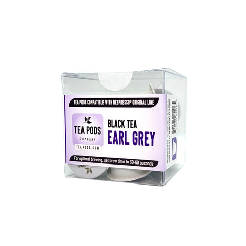 grey black tea pods nespresso compatible