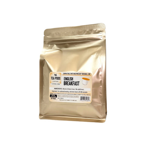 english breakfast tea pods capsules