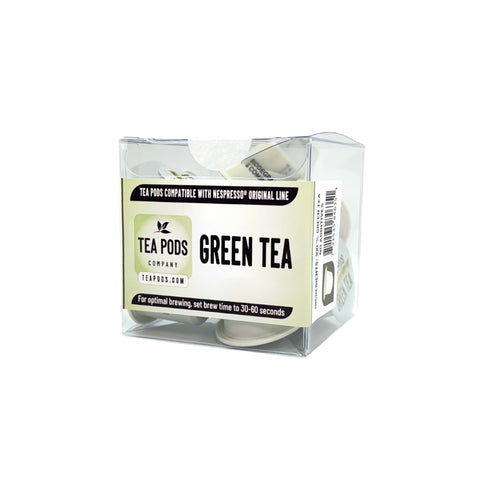 green tea pods compatible with nespresso