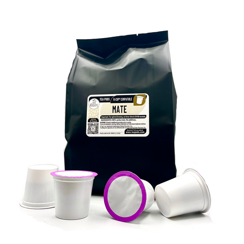 Yerba Mate tea pods K-Cup compatible 
