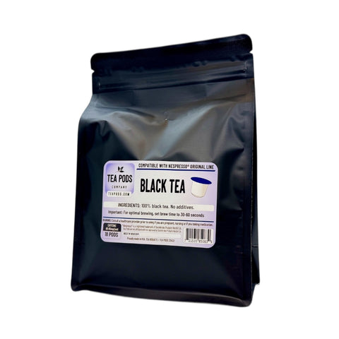 Black tea pods Nespresso OriginalLine compatible