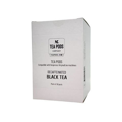 Bulk decaffeinated black tea pods nespresso compatible