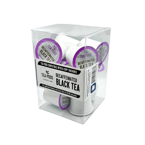 Decaffeinated Black tea pods K-Cup compatible