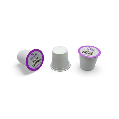 Bulk - English Breakfast Black tea capsules K-Cup compatible - TEA PODS