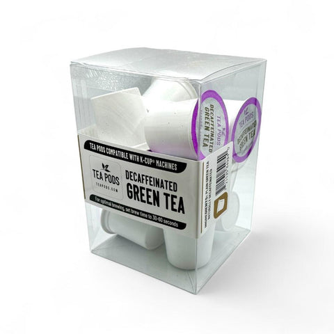 Decaffeinated Green tea capsules K-Cup compatible - TEA PODS