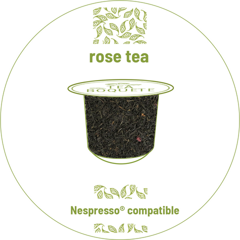 6 packs of Rose tea pods Nespresso compatible 