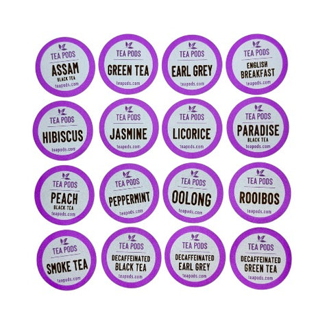 Tea pods K-Cup compatible. Tea capsules for Keurig brewing machines Tea Pods Tea pods K-Cup compatible. Tea capsules for Keurig brewing machines Tea Pods