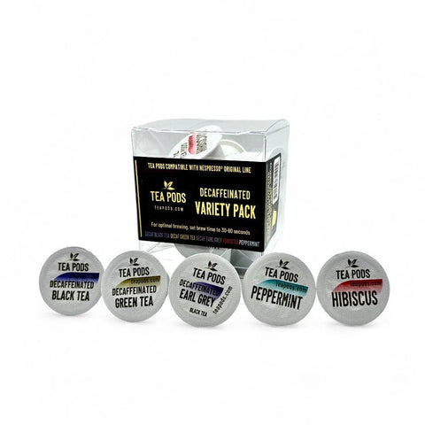 DECAF Variety pack tea pods Nespresso compatible | Shop Tea Pods & Tea ...