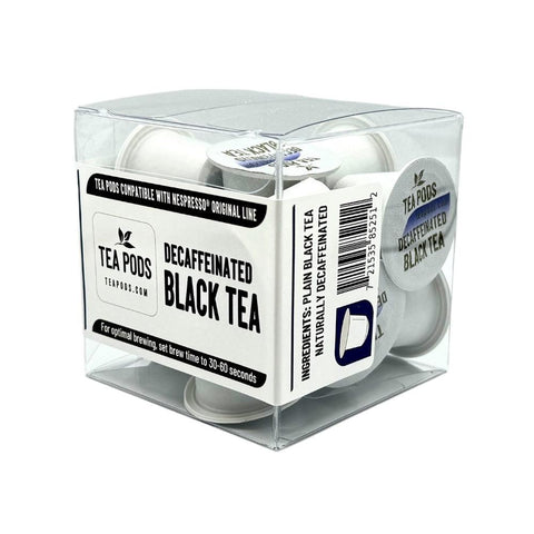 Decaffeinated Black tea pods Nespresso OriginalLine compatible - TEA PODS