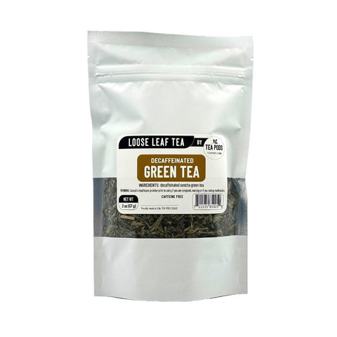 Loose leaf Decaffeinated Green tea - TEA PODS