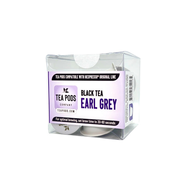 grey black tea pods nespresso compatible