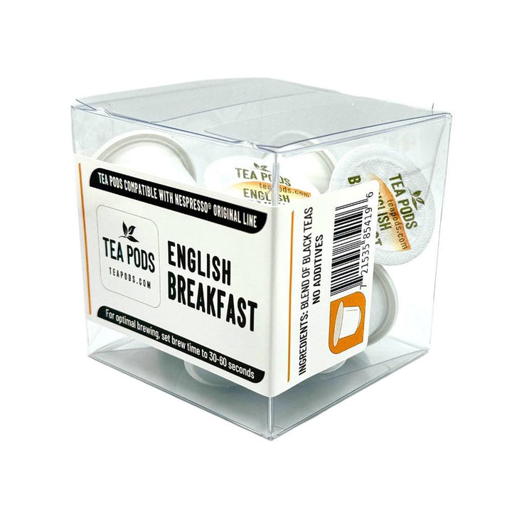 English Breakfast tea pods Nespresso OriginalLine compatible