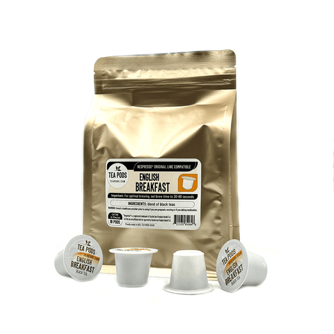 English Breakfast tea pods Nespresso OriginalLine compatible - TEA PODS