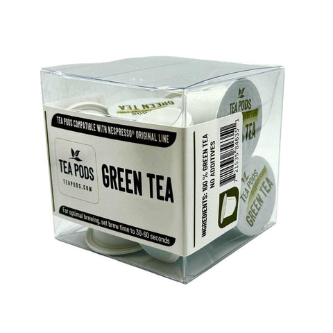 Green tea pods Nespresso OriginalLine compatible - TEA PODS