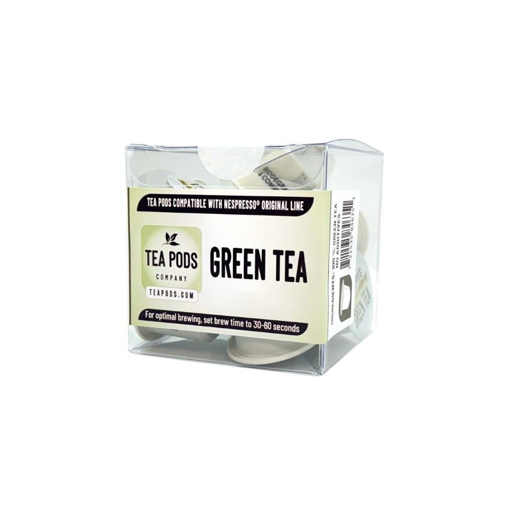 Green tea pods Nespresso compatible – Tea Pods