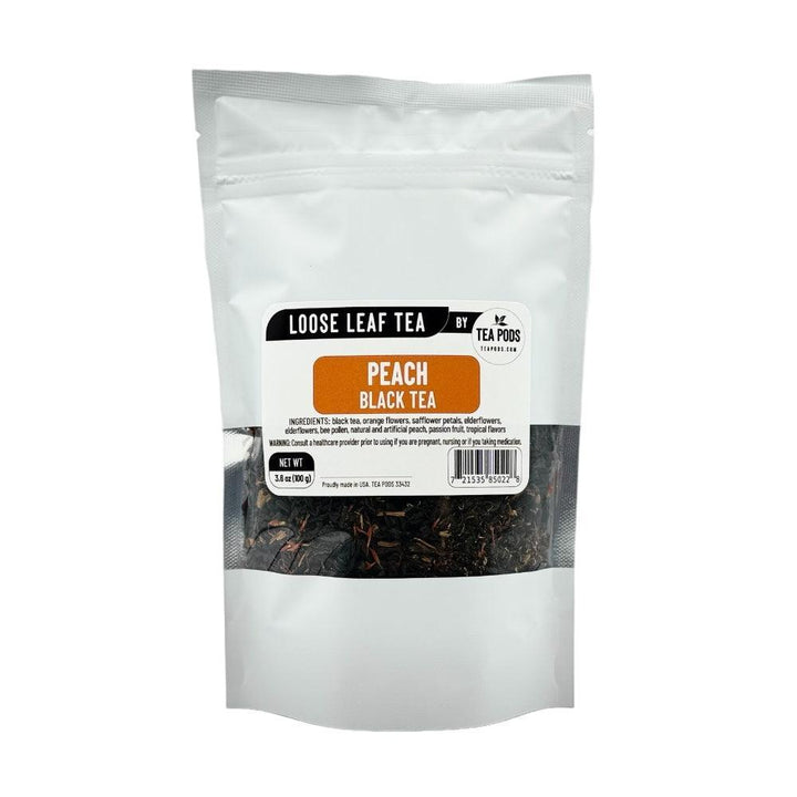 Loose leaf Peach black tea