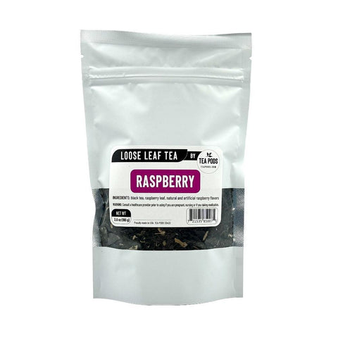 Loose leaf Raspberry black tea - TEA PODS