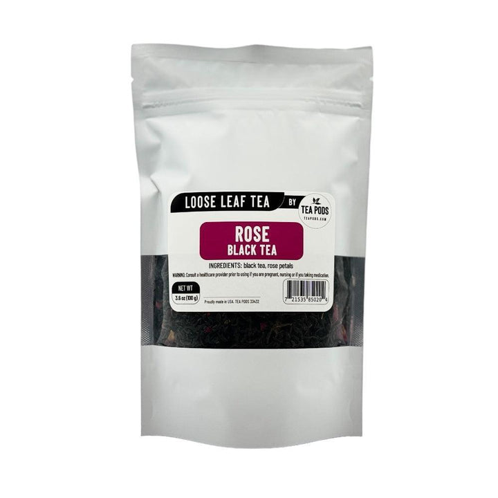 Loose leaf Rose black teas