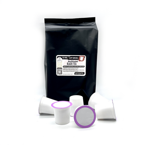 Decaffeinated Black tea pods K-Cup compatible 